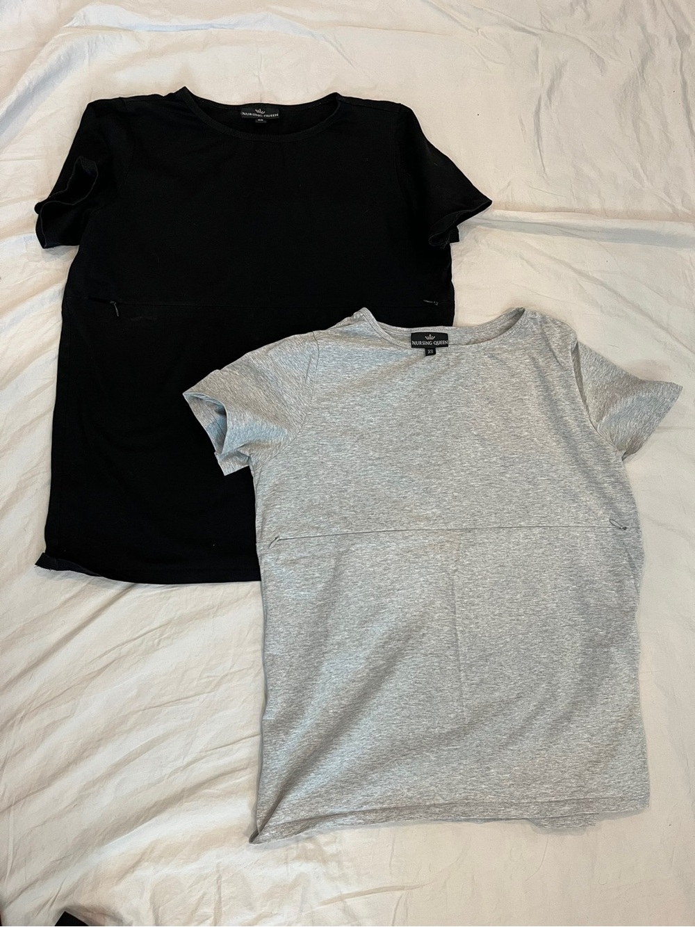 Nursing Queen Black Nursing Tee - Black